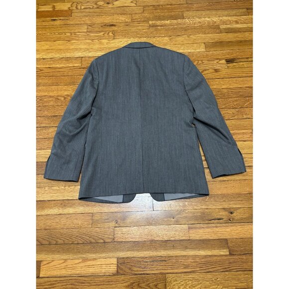 Banana Republic Mens Blazer Jacket Sz 40R Gray Herringbone Modern Fit Sport Coat - Picture 6 of 6